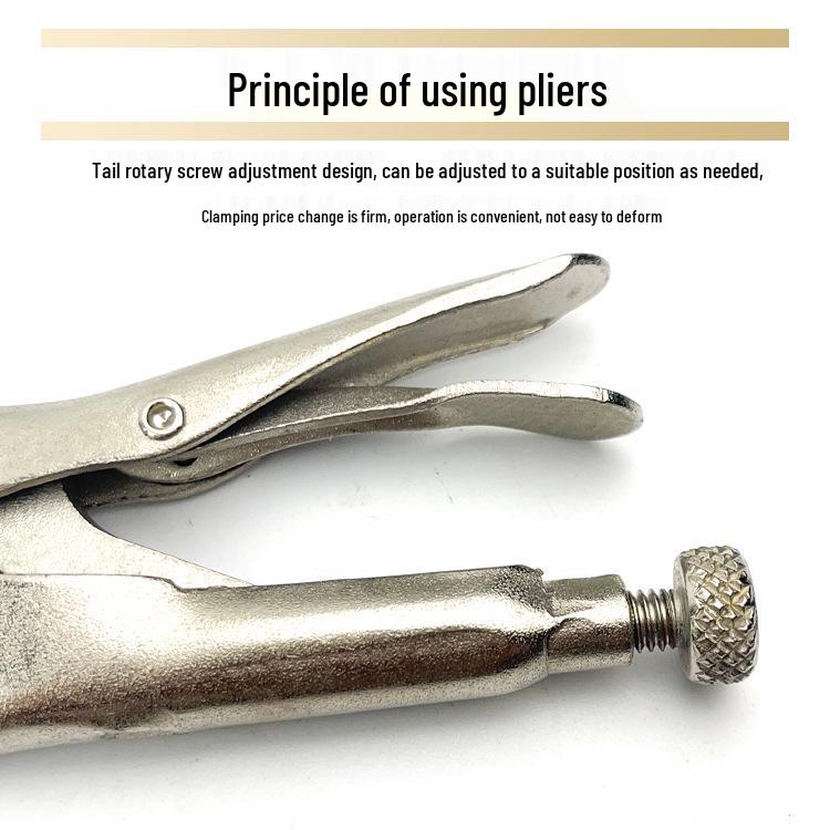 Многофункциональные плоскогубцы с плоским и острогубцами, 5-9 дюймов, быстрозажимные клещи