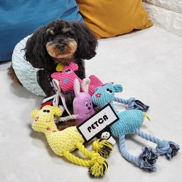 PETCA товары для собак олень буксир играть скрипучая игрушка для собак кукла 4 типа, 1 комплект