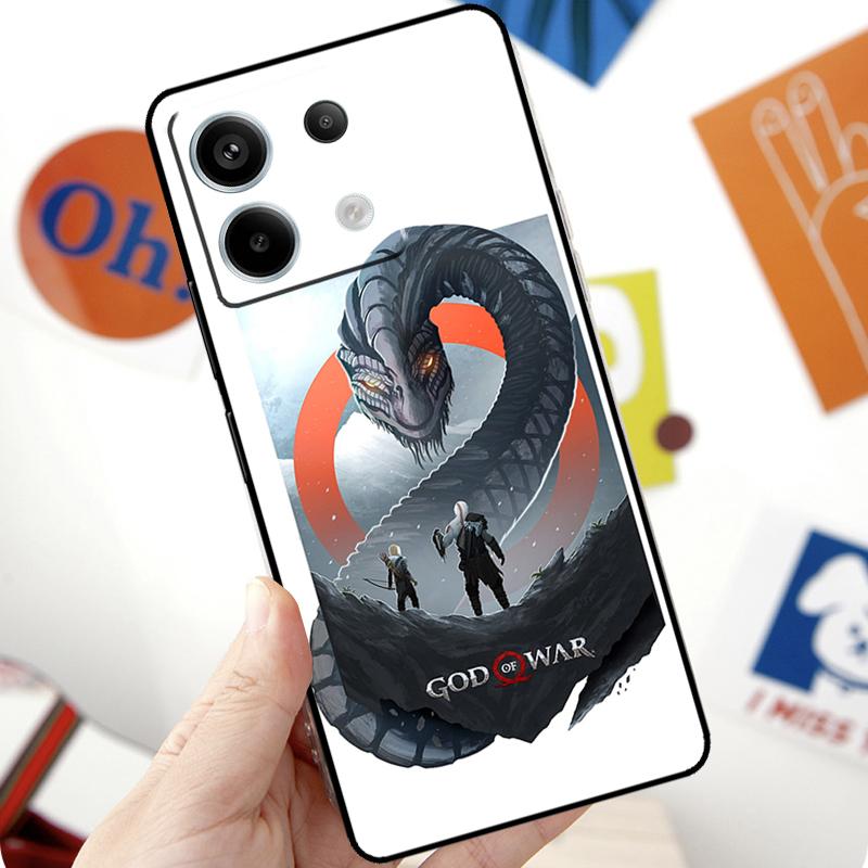 Чехол God of War для Xiaomi Redmi Note 14 Pro 10 11 12 13 Pro 11S 12S Чехол для Redmi 15 14C 12C 10C 13C