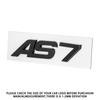 3D Алюминий Для s1 AS3 AS4 AS5 AS6 AS7 AS8 AS3+ AS4+ AS5+ AS6+ AS7+ AS8+ Буквы Эмблема Задняя Крышка Багажника Автомобиля Декорация Логотип Наклейка