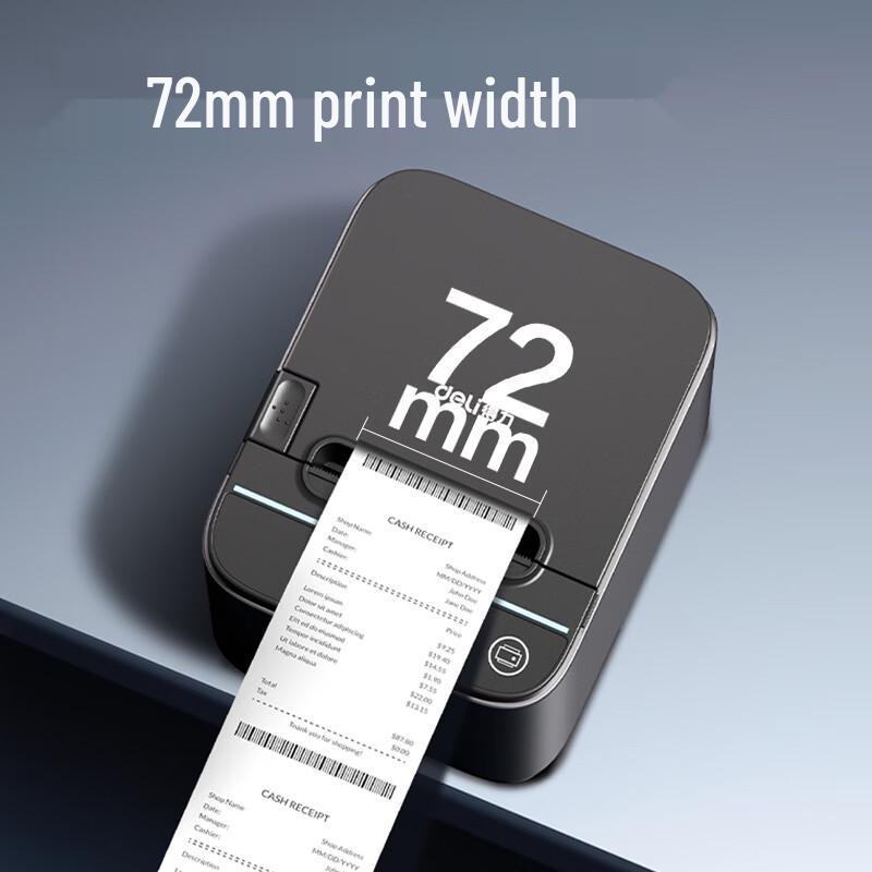 Deli GE805PN 72mm Thermal Receipt Printer CN plug (adapter included)