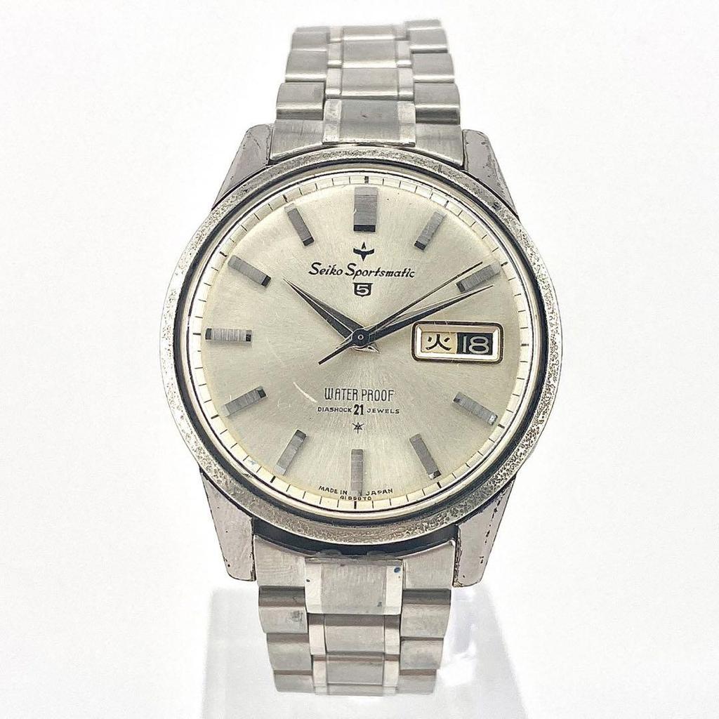 [Б/У] Рабочие автоматические часы SEIKO Sports Matic, 21 камень