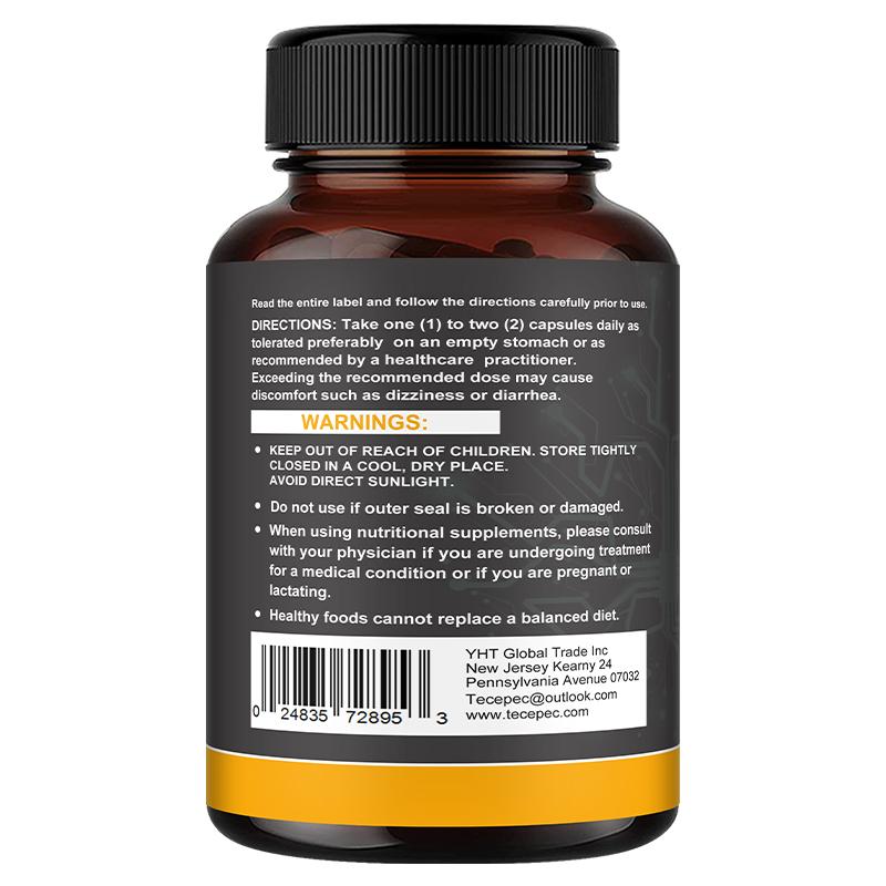L-Tyrosine And L-Theanine Supplement, With Vitamin B6 Cat'S Claw Extract, 120 Capsules