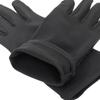 Phiten Перчатки Running Cold Brushed Track and Winter Smartphone Touch Panel, черные, мужские, женские, унисекс, перчатки для осени и зимы, защита, подкладка,