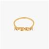 Fendi 8ah393 6dm F089u Fendigraphy Ring