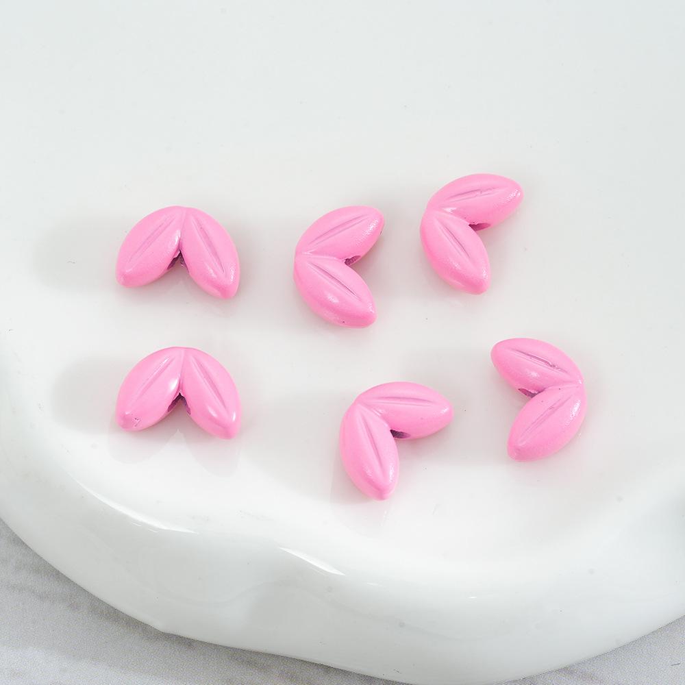 Цвет сплава Бутон Сделай сам Аксессуары Ручная работа Ювелирные изделия Разделитель бусин в виде цветка тюльпана Материал для бисерного ожерелья Цепочка для мобильного телефона