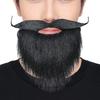 Facial Hair Funny Costume Fake Mustache for Halloween Festival Props Holiday Men