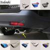 Для Honda CRV CR-V 2012 2013 2014 2015 2016 Чехол для автомобиля Глушитель Наружный Конечная труба Специальная Насадка на выхлопную трубу Задний Выходной Орган 1 шт.