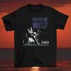 Фестиваль блюза в Анн-Арборе Футболка Howlin Wolf Классическая черная S 2345XL 1G0154 винтаж Стильная стираная дизайнерская одежда Универсальная