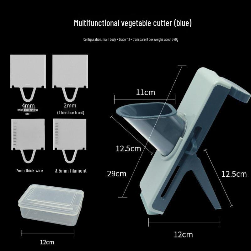 Многофункциональная овощерезка и терка - Инструмент для нарезки и шинковки картофеля