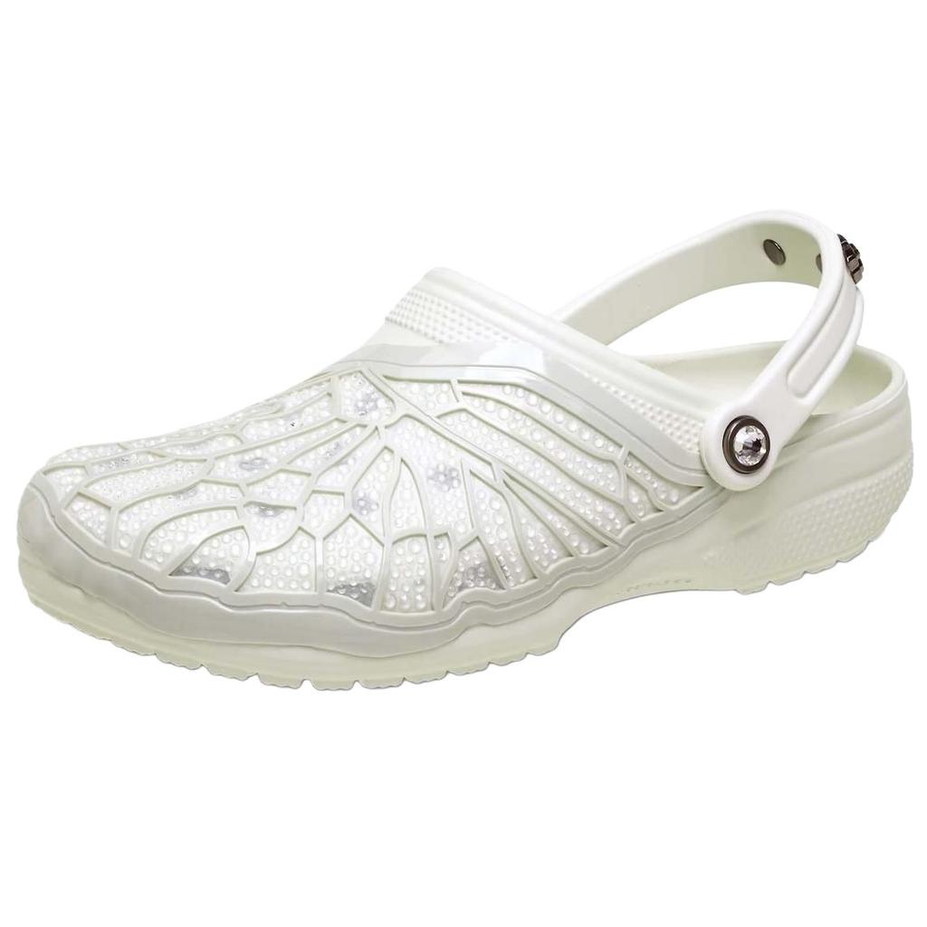 Men's Clogs Crocs Classic Clog Swarovski Ivory