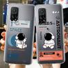 Прозрачный чехол с изображением астронавта из мультфильма для Xiaomi Mi Poco X3 NFC M3 Pro F3 F1 11 Lite 12 Redmi Note 10 9S 8 7 9, мягкий чехол для телефона