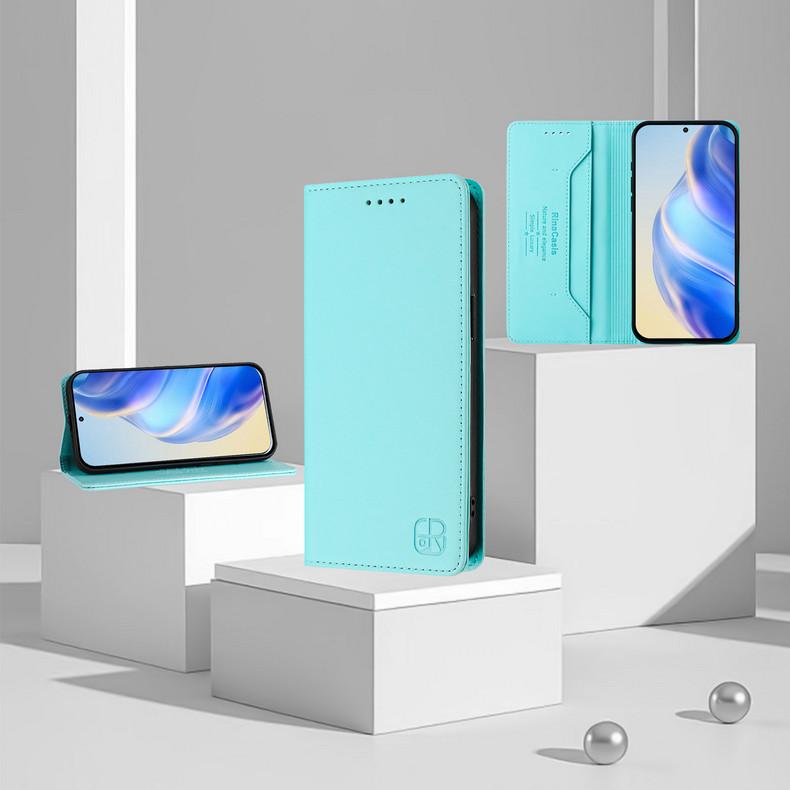 Флип-кейс для Vivo V60 Lite 5G 2025 с RFID-блокировкой, кожаный кошелек-фунда для Vivo V60 V50E V50 Lite, магнитная крышка, противоударный
