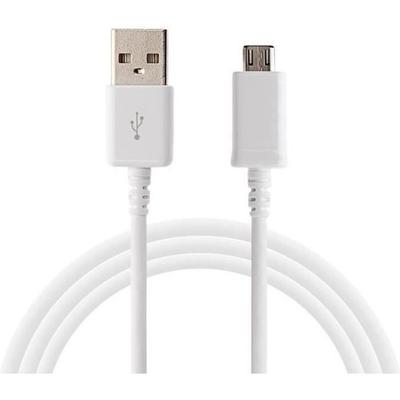 Белый USB-кабель для зарядки [Совместим с Huawei P7-P8-P8LITE-P8LITE2017-P9LITE-P10LITE-PSMART] Порт Micro USB 1 метр [Phonillico®]