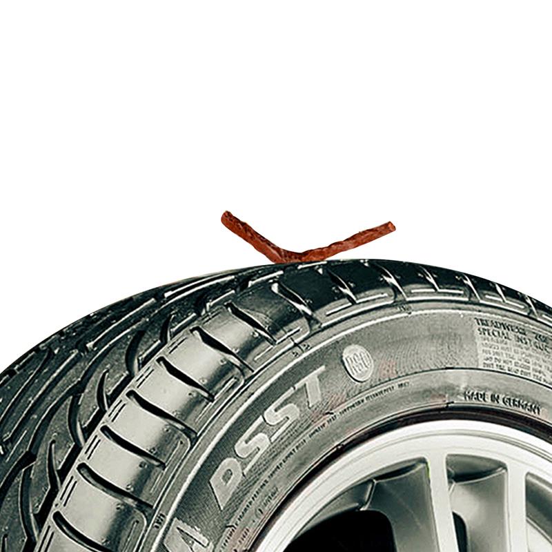 10Pcs Car Tire Plug Puncture Strings Seals Strips Tyre Stickiness Repair Tools