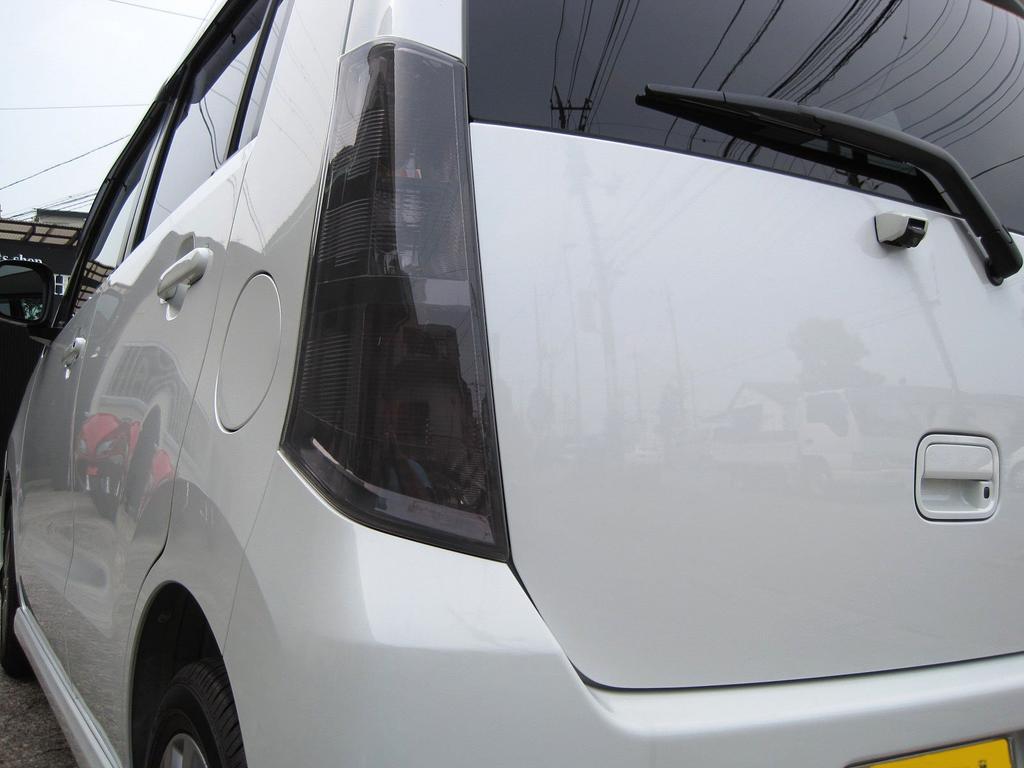 BRIGHTZ Smoked Tail Light Covers for Wagon R Stingray MH23S Compatible with and 23S MH Wagon R Stingrays [SMO-REA-143] MH23, 23, (Part Number 12680)