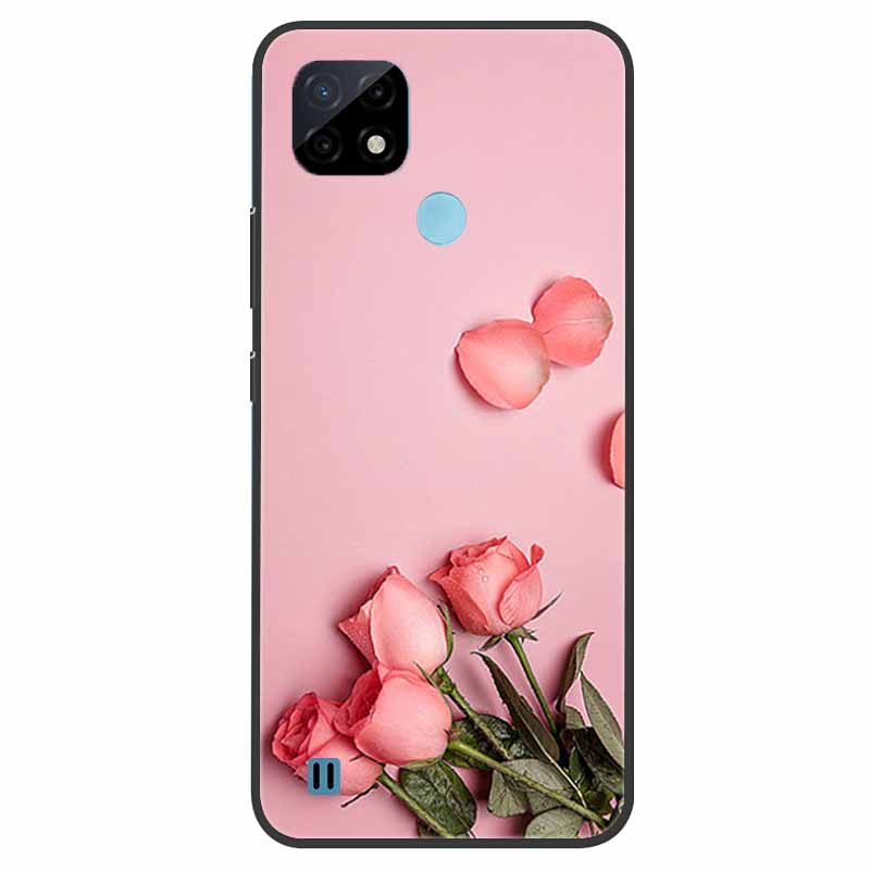 Для Realme C21 чехол противоударный мягкий силиконовый чехол из ТПУ для Realme C31 C21Y C25S C25 чехлы для телефонов Realme C21 C31 милый мультфильм