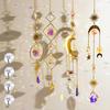 4Pcs Sun Catcher Pendants Reflective Stunning Visual Effect Vibrant Color Faux Crystal Suncatchers Window