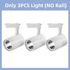 Светодиодный трековый светильник COB Track Lamp Rail Lighting для 20/30/40 Вт домашнего прожектора для магазина одежды в помещении, светильника для спальни