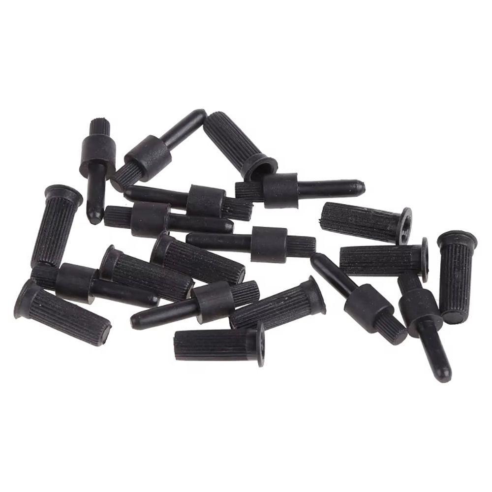 10Pairs Screw Clip Speaker Grill Pegs Kit DIY Ball Audio Speaker Buckles Pin Type Plastic Net Cover Buckles