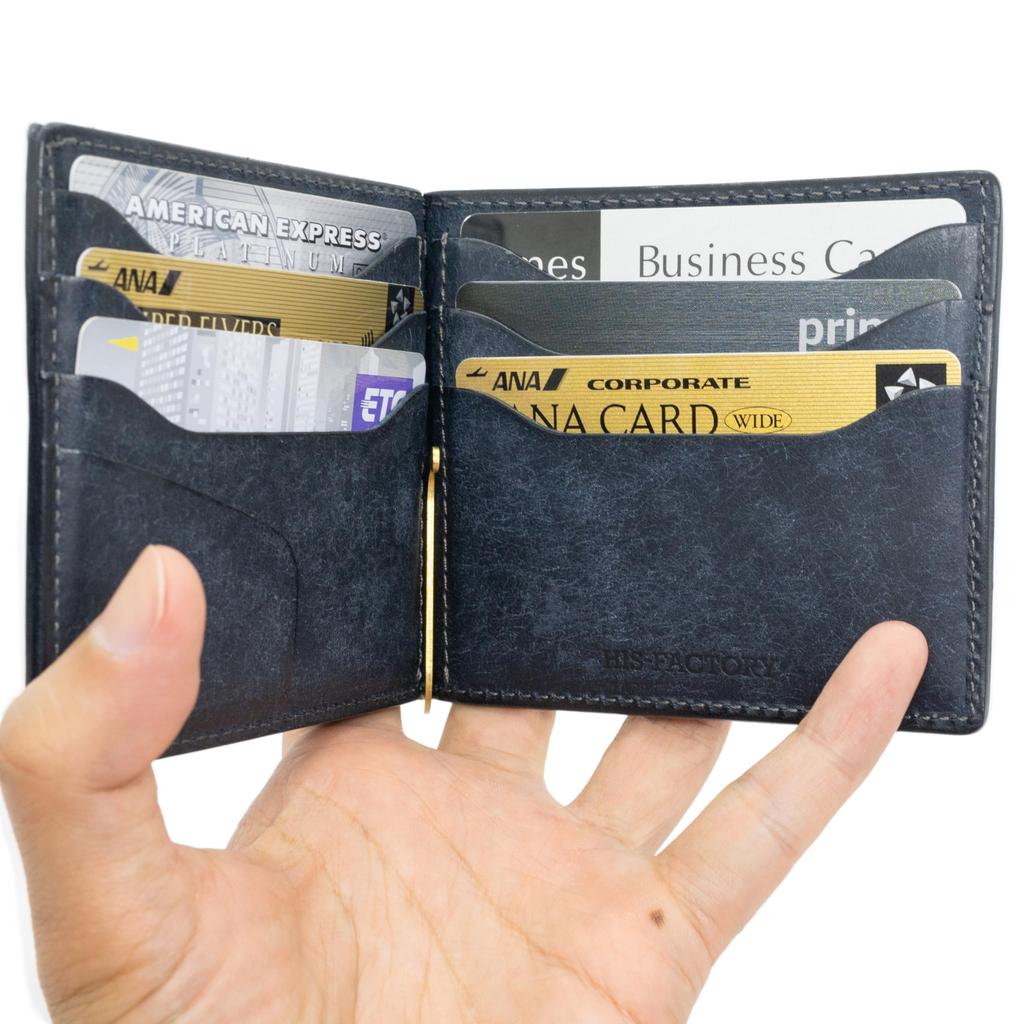 Его заводской зажим для денег с кошельком для монет (военно-морской флот)