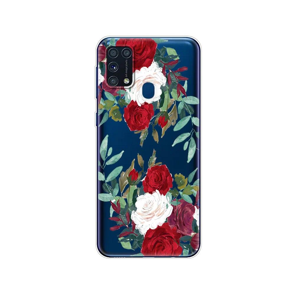 For Samsung M31 Case 6.4" Silicon Soft Tpu Cover For Samsung Galaxy M31 M 31 SM-M315FZBVSER M315 Phone Back Protective Shell