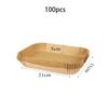 Rectangle Disposable Air Fryer Paper Non-Stick Kitchen Baking Airfryer Mat Oilproof Barbecue Pad Baking Paper Liner Accessories