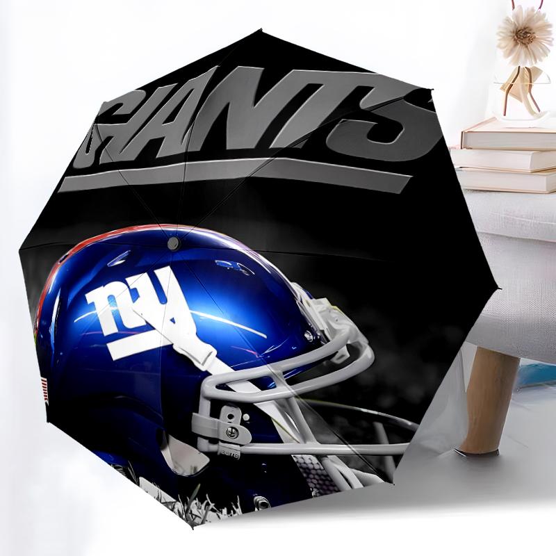 Складной зонт с принтом логотипа New York Giants, для улицы, отдыха и путешествий, прочная ткань зонта, подарок на день рождения и праздник
