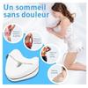 Coussin orthopédique - Jambe et Genou - Mousse à Mémoire - Respirant - Lavable