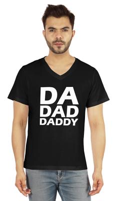 Мужская футболка Da Dad Daddy Graphic Tshirt For Dad Gift Tee Shirt For First Time