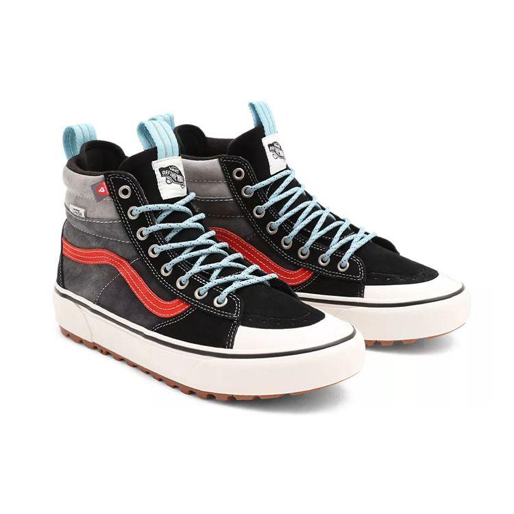 Vans SK8 MTE-2 High-Top Skate Shoes Unisex Sneaker Black Gray Red VN0A5HZZY8J