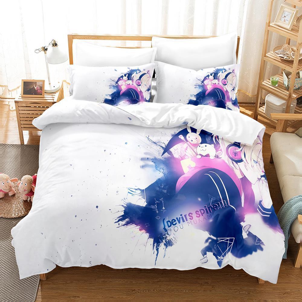 Game Diabolik Lovers Bedding Set Single Twin Full Queen King Size Bed Set Adult Kid Bedroom Duvetcover Sets Anime Bed Sheet Set