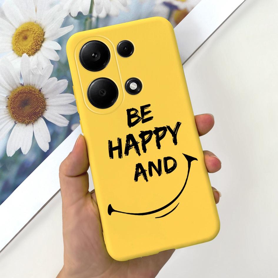 Чехол для Xiaomi Redmi Note 13 Pro 4G 2024 Милое Сердечко Кактус Мягкий Матовый ТПУ Чехол для Xiaomi Poco M6 Pro 4G Note13 Pro Чехол