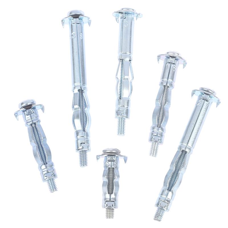 10 шт. M4 комплект металлических анкеров для полых стен, дюбель для гипсокартона и гипсокартона