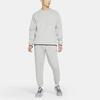 Nike Спортивная одежда Технический флис Свободный крой с круглым вырезом и длинными рукавами Мужские топы Серый DA0399-010