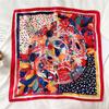 70 * 70cm New Silk Small Square Scarf For Women'S Neck Protection Professional Scarf Versatile Hair Tie Headscarf Scarf