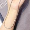 Luxury Full Diamond Necklace Women Imported High Carbon Diamond Universal Chain Elegant Sweater Jewelry
