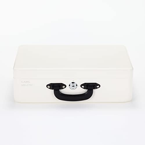 Carl Office Equipment MR-2700 Портативный денежный ящик, стиль кейса, простой кассовый аппарат с цилиндровым замком