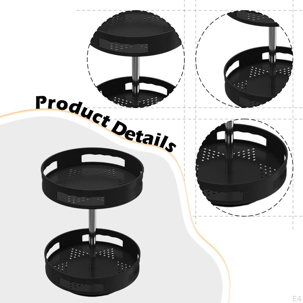 Lazy Susan Organizer 360° Access 360° Bathroom Storage Spice Rotating Spice Rack для