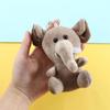 Giraffe Lion Key Chain Elephant Key Ring Animal Plush Toy Plush Keychain Plush Dolls Stuffed Toys