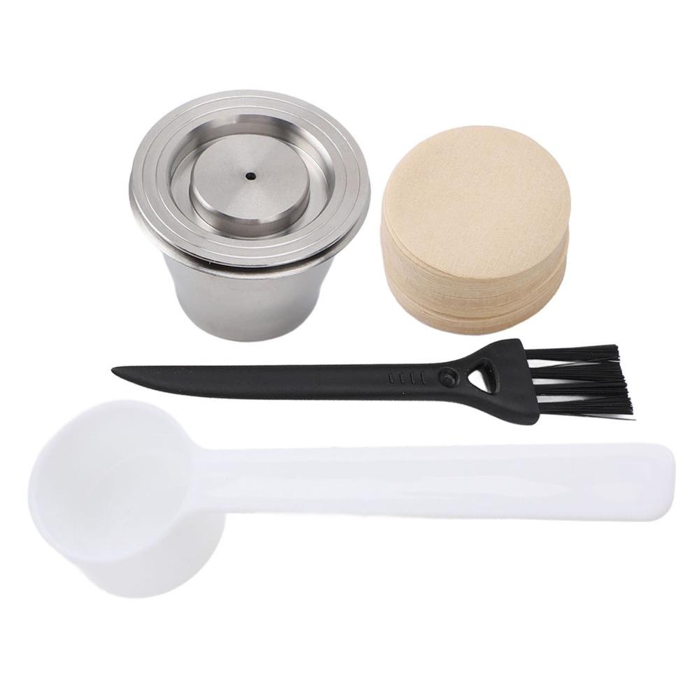 With Filter Paper Stainless Steel Coffee Pod Coffee Capsule With Filter Paper For Coffee Lovers