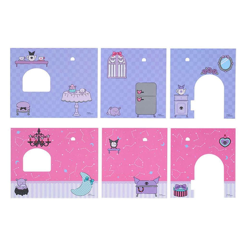 Sanrio Dollhouse (Netflix Original Anime My Melody & Kuromi) Kuromi ABS Resin/PVC, Ages 3+, 600431