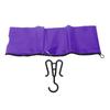 5pcs Wig Storage Bag Transparent PVC Hair Extension Holder With Hangers for Home Large Size