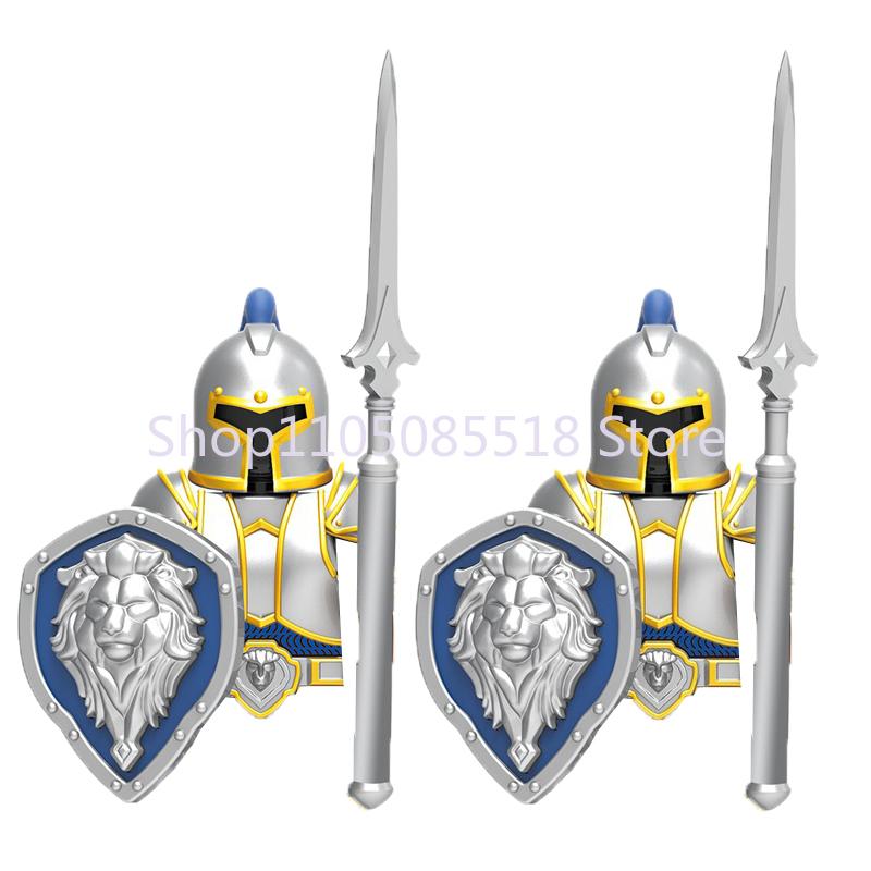 Конструктор MOC Фигурка Аксессуары Игрушечная Модель Западный Ковбой Шериф Армейский Солдат Щит Мини Кубики Сборка для Детей Подарок R072