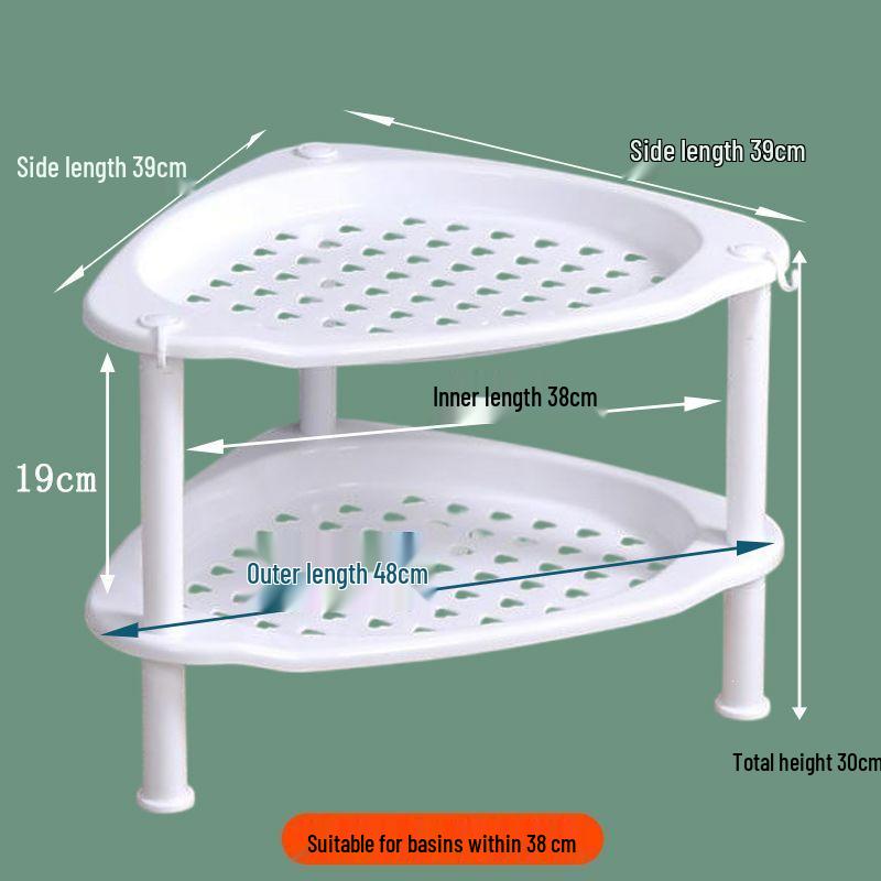 Multi-Layer Floor-Standing Kitchen Rack: Fruit, Vegetable, Pot, Basket, Bowl, Plate and Seasoning Organizer for Home & Bathroom.