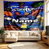 Custom Name Personalized Coraline Print Tapestry, Wall Art Decor, Bedroom, Dorm, Apartment, LivingRoom, Party Backdrop, Gift for Birthday