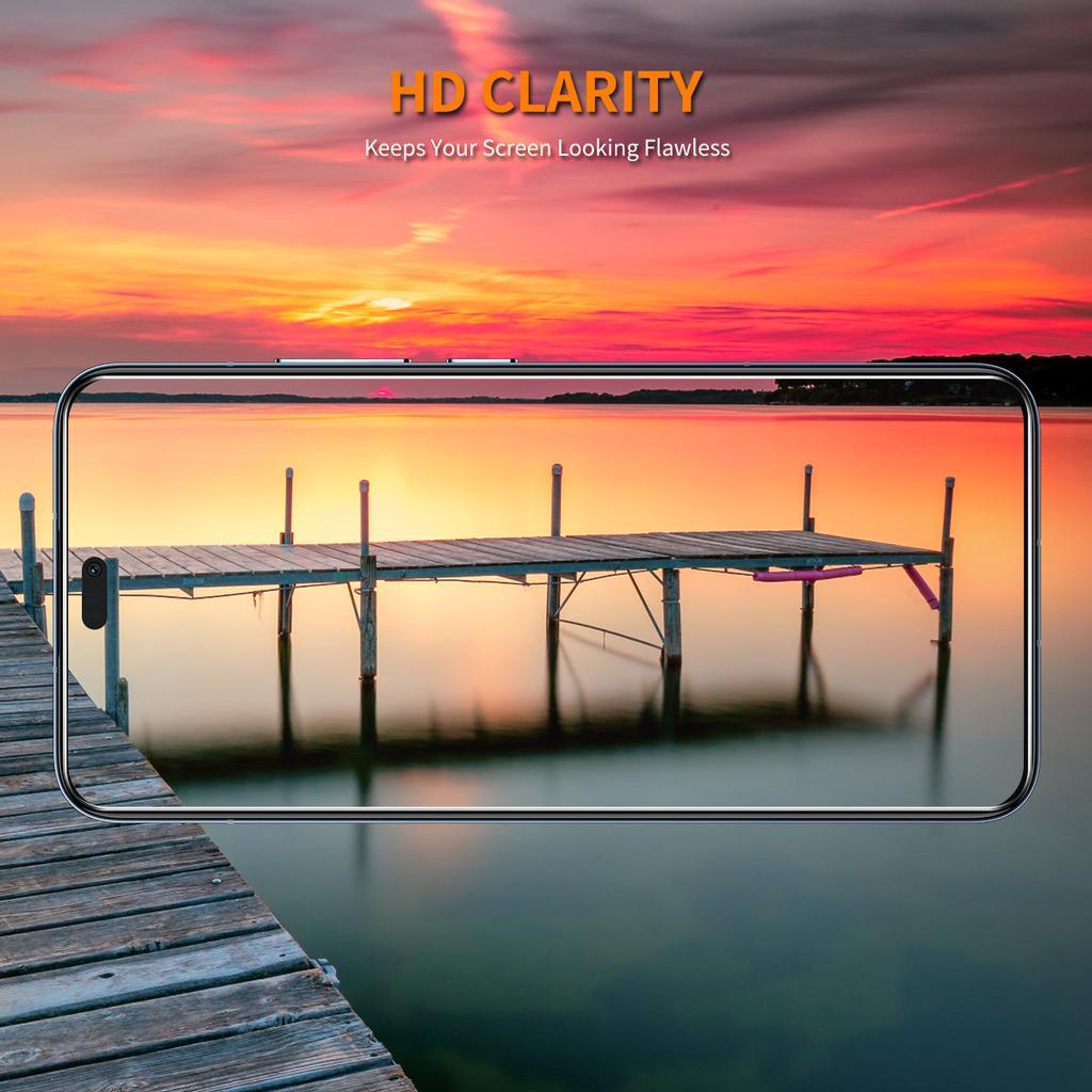 Для Honor 400 Lite 5G 2 шт. Защитное стекло ENKAY HAT PRINCE 9H Прозрачная пленка из высокоалюминиево-кремниевого стекла