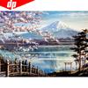 Diamond Painting Full Round Mount Fuji Embroidery Rhinestone Picture Diamond Painting Cross Stitch