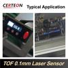LR400 Laser Displacement Sensor RS485 NPN PNP Industrial Laser Distance Sensor 60–400mm Precision Compact Non‑contact