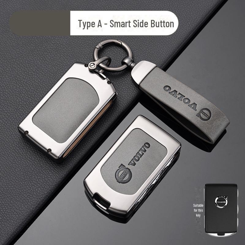 Luxury Car Key Cover for Volvo XC60 S90 S60 XC90 V40 V90 S60L - Men and Women